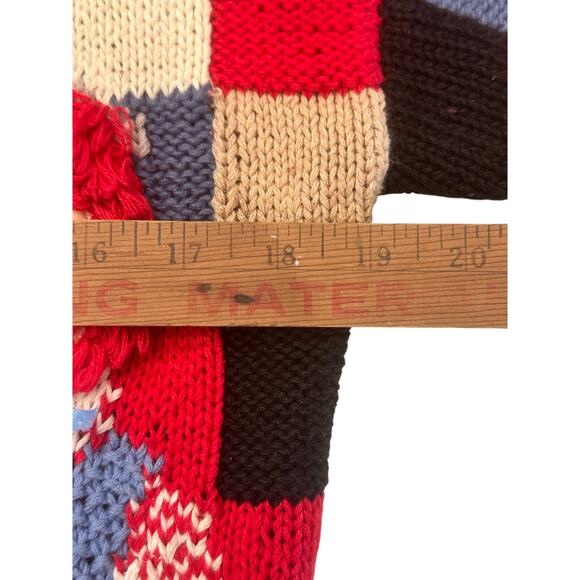 'Design Options' 1994 Raggedy Ann and Andy Cardigan Sweater-Small - Picture 10 of 11